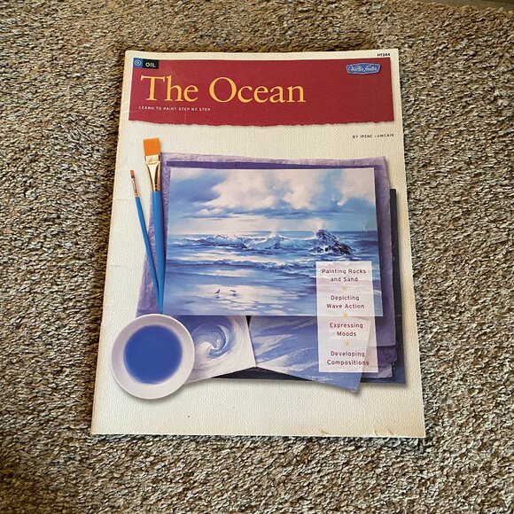 The Ocean - Learn how to paint step by step (oil) by Irene Lumgair - Picture 1 of 4